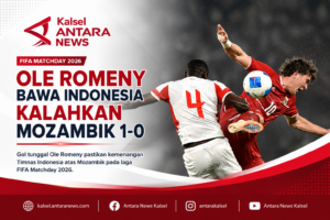 FIFA Matchday2026 – Ole Romeny bawa Indonesia kalahkan Mozambik 1-0