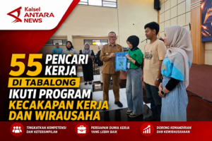 55 pencari kerja di Tabalong ikuti program kecakapan kerja dan wirausaha